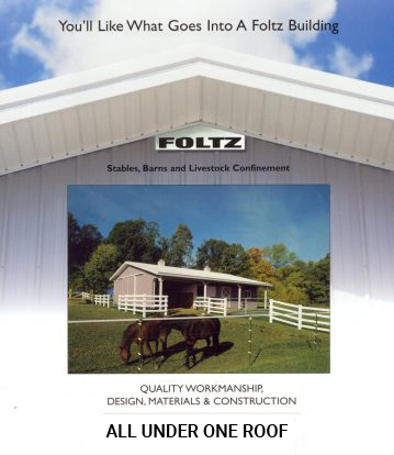 STABLES, BARNS AND LIVESTOCK CONFINEMENT